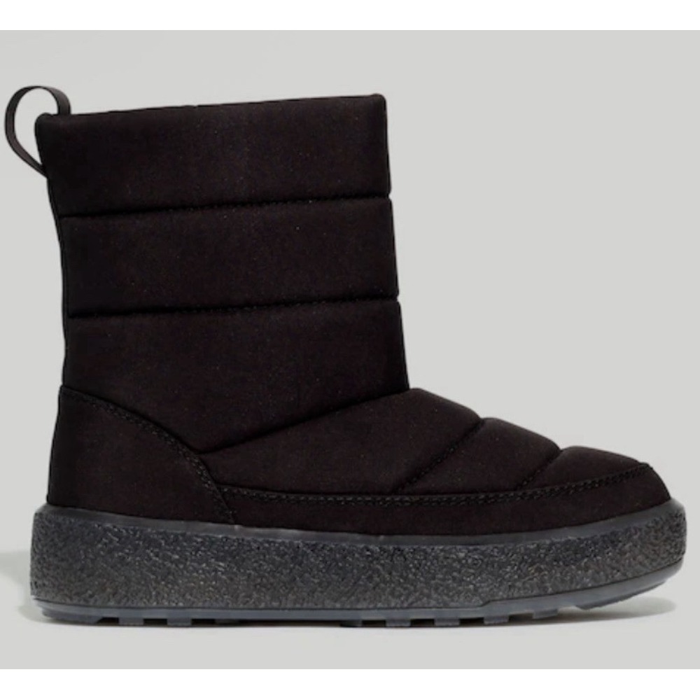 Madewell The Toasty Puffer Boot Black Size 11